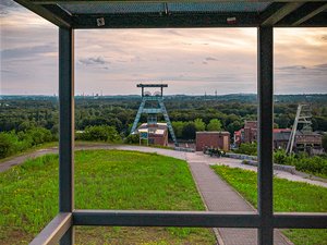 Ausblick auf das Gelände der Zeche Ewald Ausblick auf das Gelände der Zeche Ewald