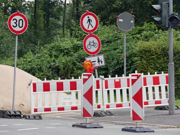 Baustelle in Herten