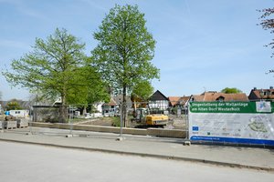 Baustelle Wallanlage