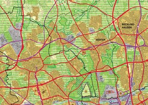 Regionalplan Ruhr Ausschnitt Herten