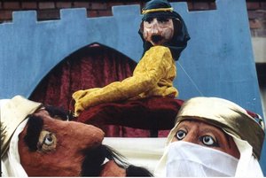 Szene aus Kindertheater Töfte