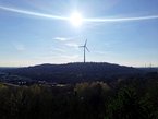 Aussicht zum Gipfel Halde Hoppenbruch
