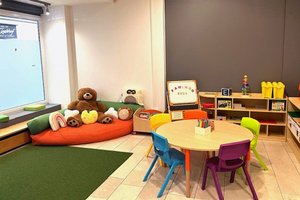 Spielfläche in der städtischen Einrichtung FamInGo Spielfläche in der städtischen Einrichtung FamInGo