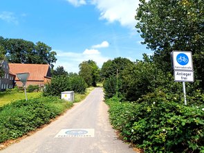 Fahrradstraße Ebbelicher Weg