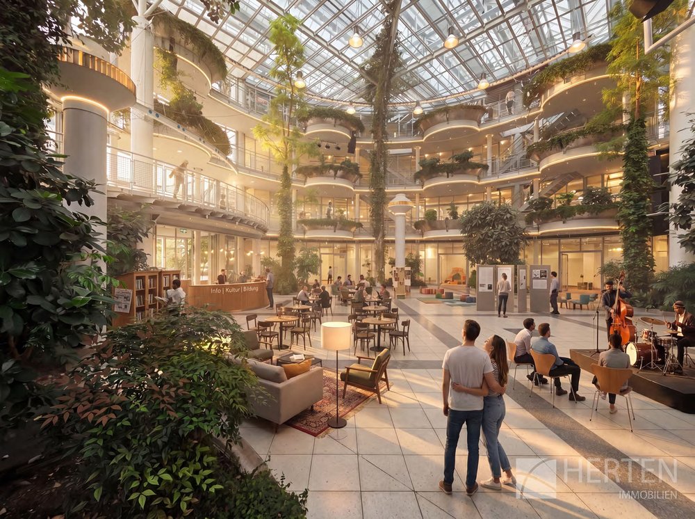 Mögliche Zukunftsvision Rotunde im Glaushaus