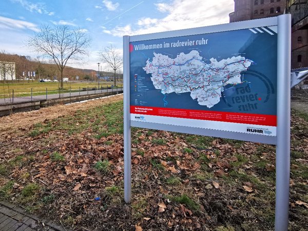 Kartenansicht radrevier.ruhr