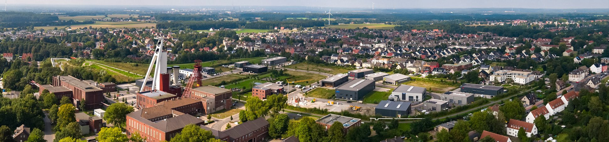 Luftaufnahme Stadt Herten