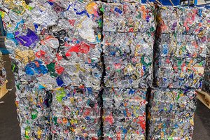 Recycling von Aluminiumdosen