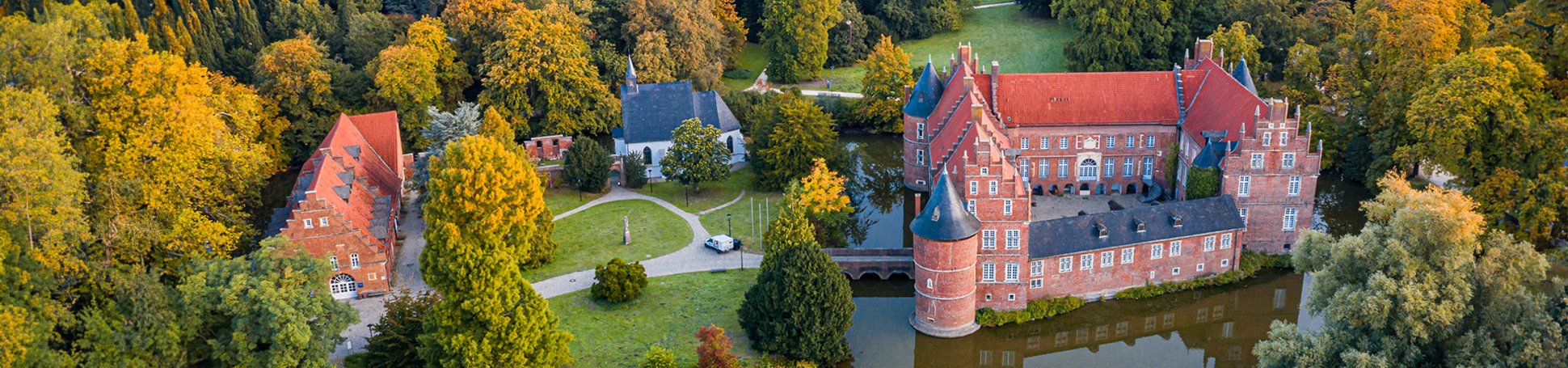 Luftaufnahme Schloss Herten