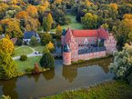 Luftaufnahme Schlosswald mit Schloss