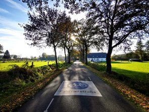 Fahrradstraße In der Ried