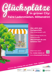 Plakat Glücksplätze