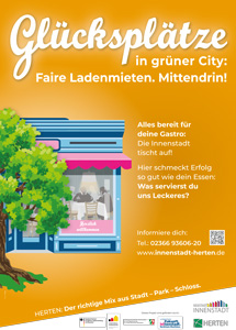 Plakat Glücksplätze
