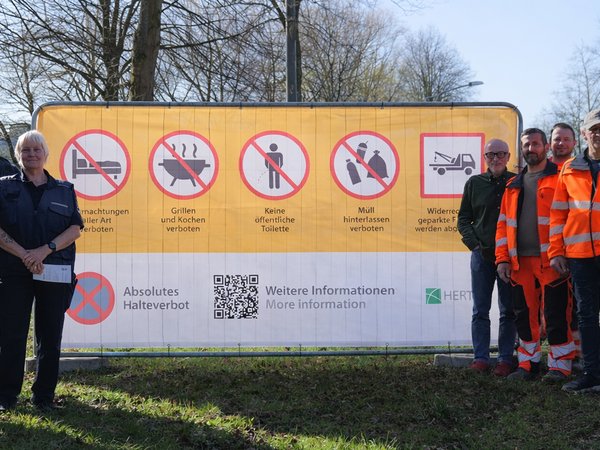 Einschränkungen für LKW-Parken