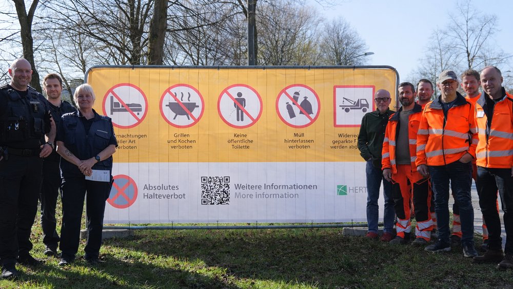 Einschränkungen für LKW-Parken