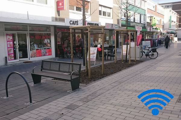 Besucherinnen und Besucher der Hertener Innenstadt können sich bald auf freies Surfen im Internet freuen. 