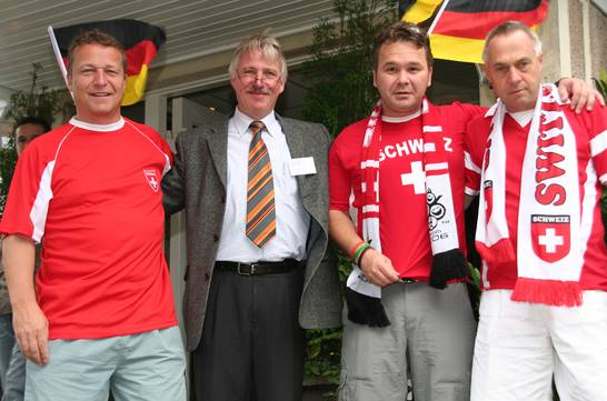 Schweizer Fußballfans Schweizer Fußballfans