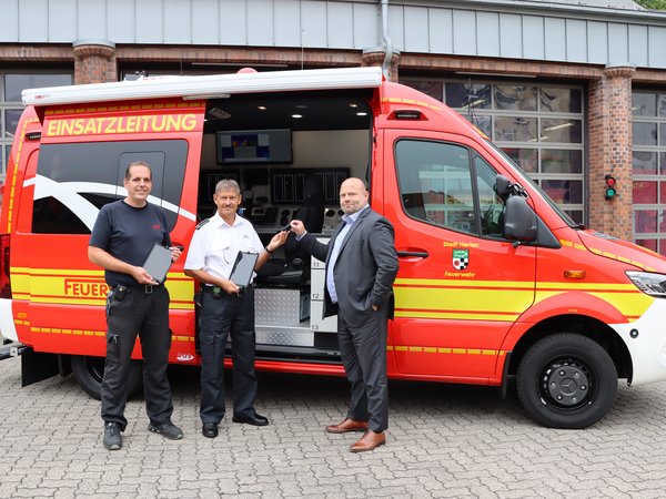 Neuer Einsatzleitwagen für die Feuerwehr (1)