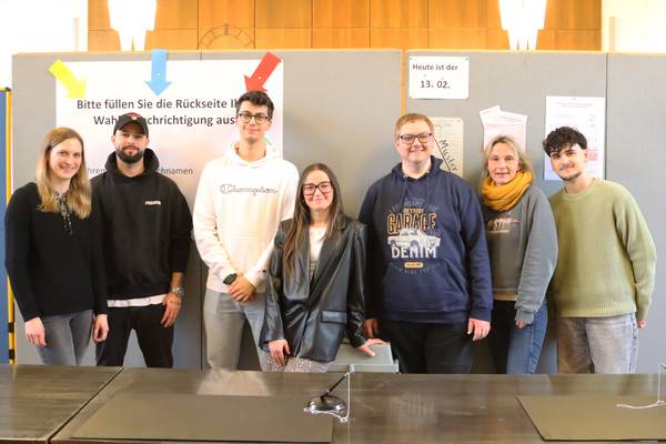 Vor der Bundestagswahl am 23. Februar standen die Mitarbeitenden der Stadt Herten für die Bürgerinnen und Bürger im Briefwahlbüro bereit.