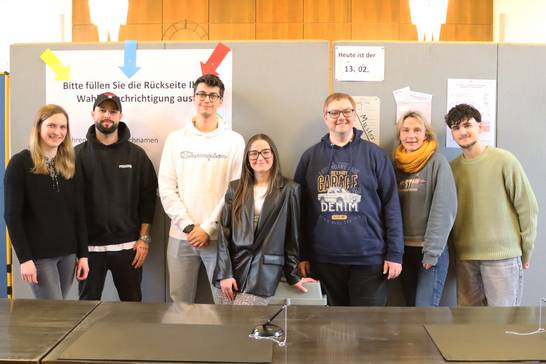Vor der Bundestagswahl am 23. Februar standen die Mitarbeitenden der Stadt Herten für die Bürgerinnen und Bürger im Briefwahlbüro bereit.