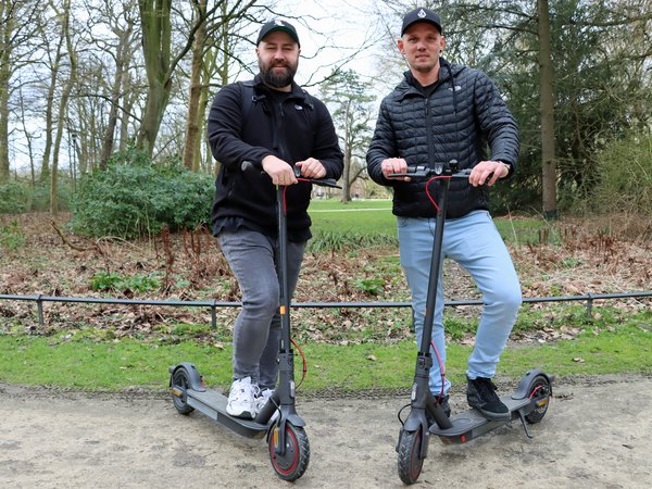 Streetworker Daniel Kunath und Enrico Baldassarri 