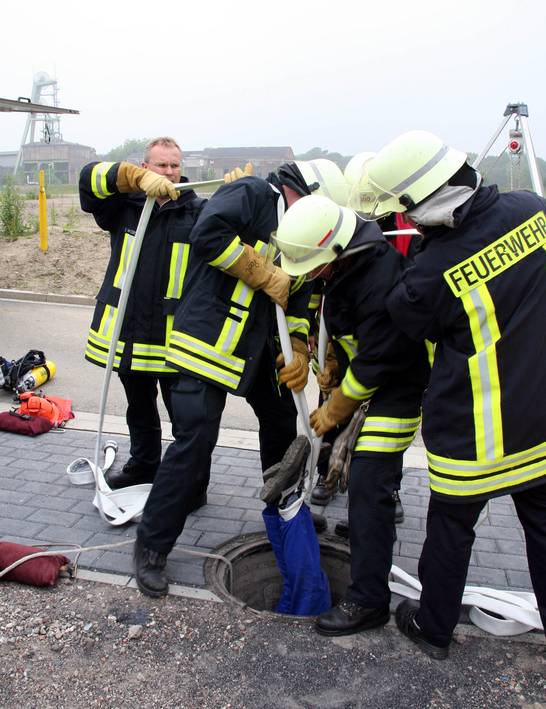 Bergung mit dem Schlauch (06/07)