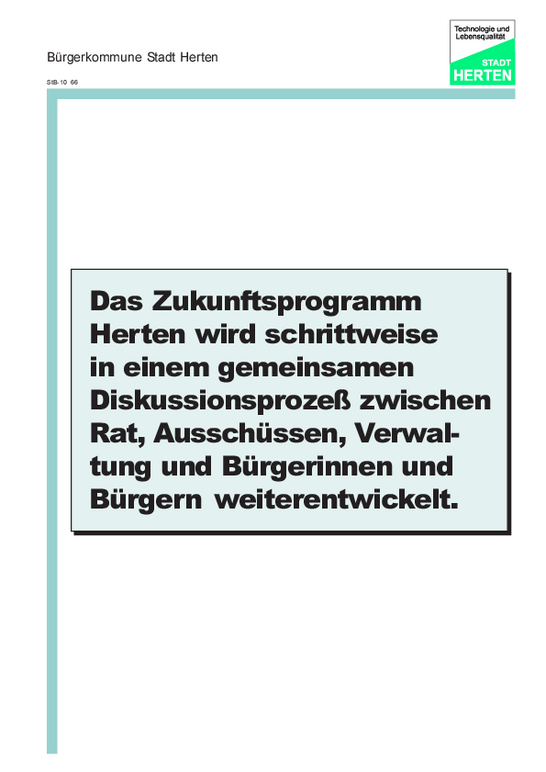 Folie 8: Zukunftsprogramm als Diskussionsprozess