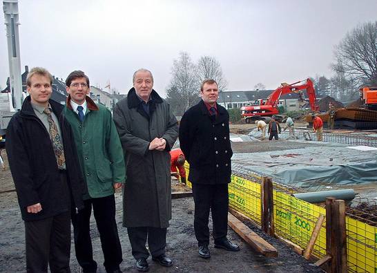 Baustellenbesichtigung ATU (11/02)