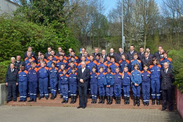 Vergangenen Sonntag feierten die Jugendfeuerwehrgruppen aus Herten und Scherlebeck ihr 50-jähriges Jubiläum in der Rosa-Parks-Schule.