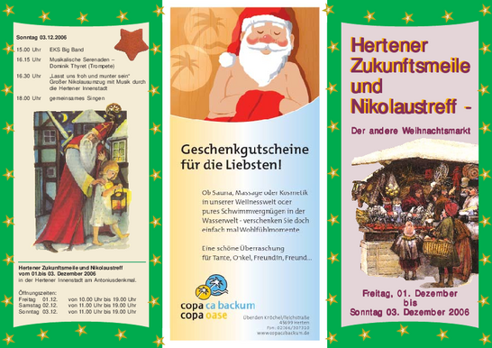 Programm Nikolaustreff 2006