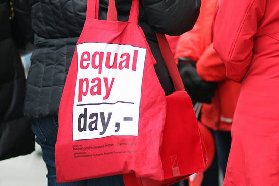 Jedes Jahr steht der „Equal Pay Day“ unter einem anderen Motto. In diesem Jahr steht das Gesetz zur Entgeltgleichheit im Fokus. (Foto: David Hennig)