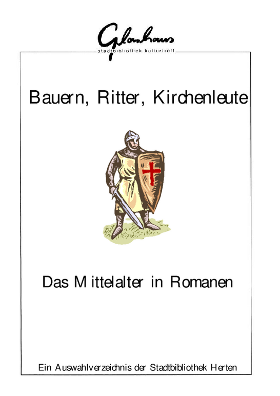 Bauern Ritter Kirchenleute (06.06)