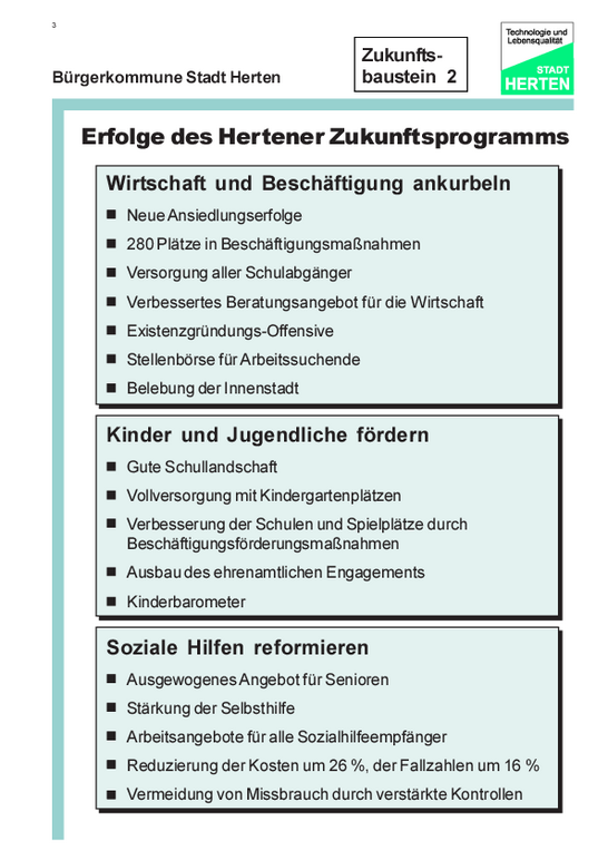 Folie 9: Erfolge des Zukunftprogramms