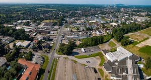 Luftaufnahme Gewerbegebiet Nord-West
