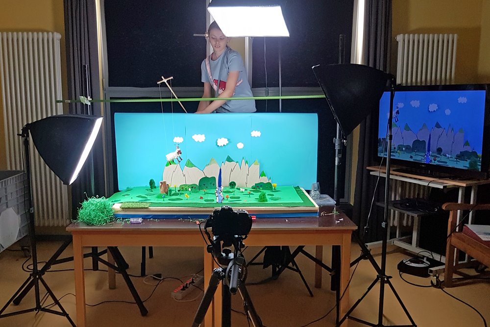 Trickfilmprojekt der CreativWerkstatt