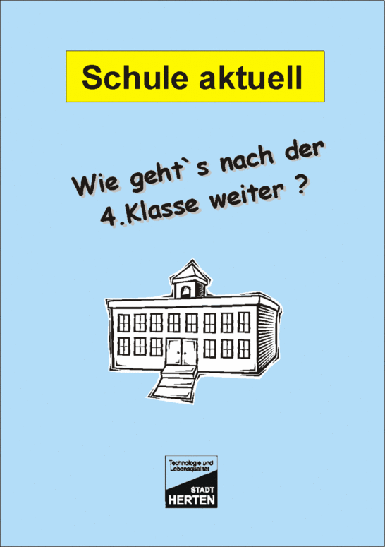 Broschüre "Schule aktuell" Broschüre "Schule aktuell"