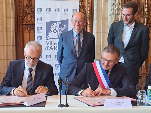 Hertener Delegation in Frankreich