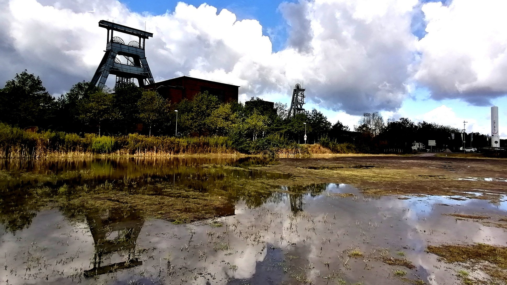 Zeche Ewald, Förderturm