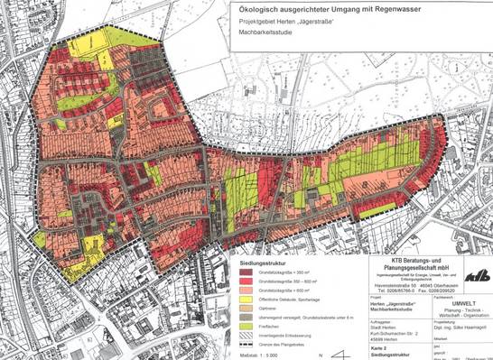 Regenwassernutzung Jägerstraße (03/99) Regenwassernutzung Jägerstraße (03/99)