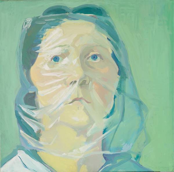 Maria Lassnig Selbstportrait unter Plastik 1972 Collection de Bruin-Heijn © Maria Lassnig Stiftung 

Foto: Peter Cox, Courtesy of Collection de Bruin-Heijn
