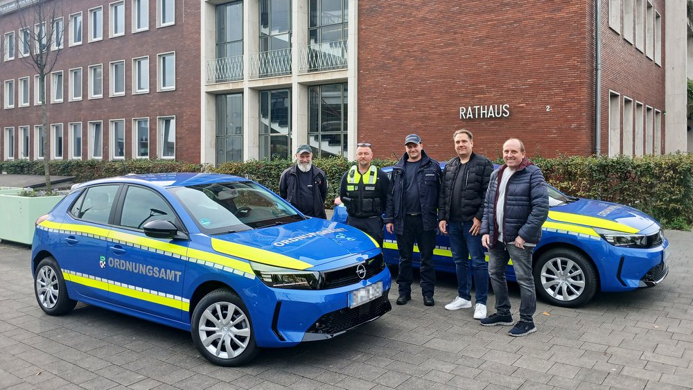 Neue Einsatzwagen fürs Ordnungsamt