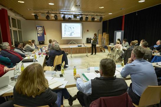 Bürgerinnen und Bürger wählen ihre bürgerschaftliche Vertretung im Gebietsbeirat Hassel.Westerholt.Bertlich. (Foto: Martin Schmüdderich)