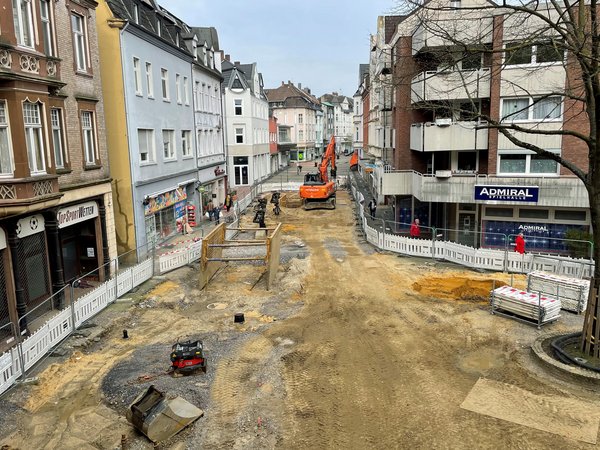 Umbau der Ewaldstraße