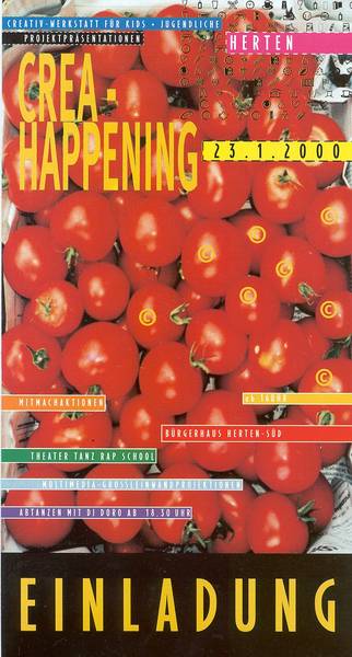 Crea-Happening (Einladung) (01/2000)