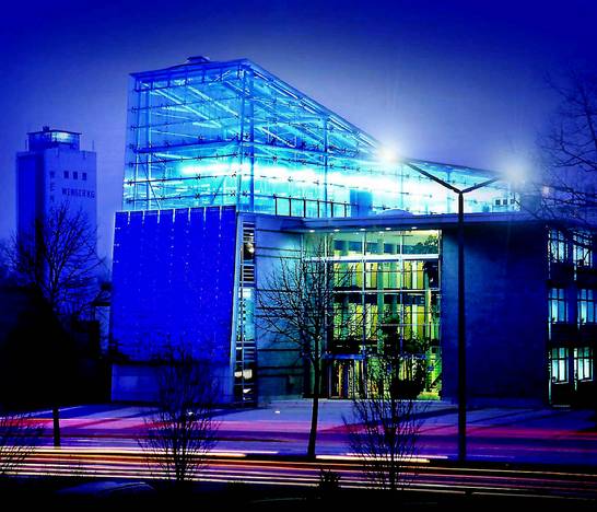 ZukunftsZentrum Herten bei Nacht ZukunftsZentrum Herten bei Nacht