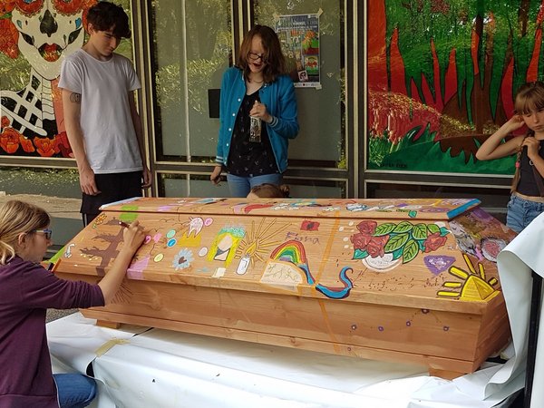 Kunstprojekt "Zwischen Himmel und Erde"