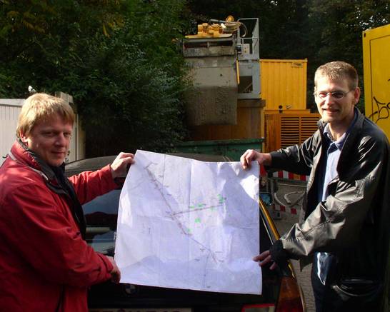 Der Plan für die Baumaßnahme (10.04)
