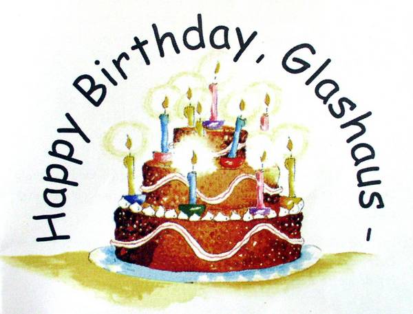 Happy birthday, Glashaus (02.04)