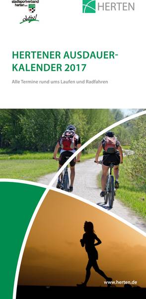 Ab sofort ist der neue Ausdauerkalender erhältlich. 