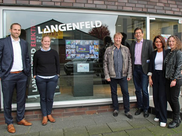 HWB-Unternehmen in Schaufenstern